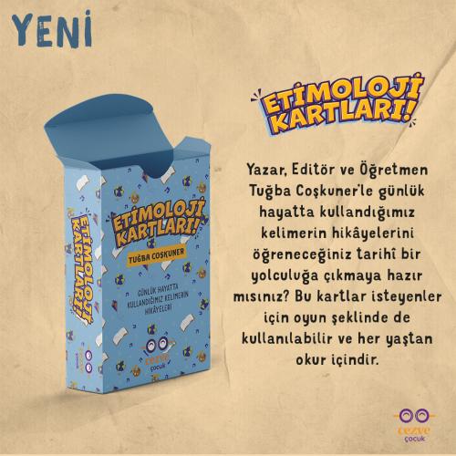 Etimoloji Kartları – Günlük Hayatta Kullandığımız Kelimelerin Hikâyele